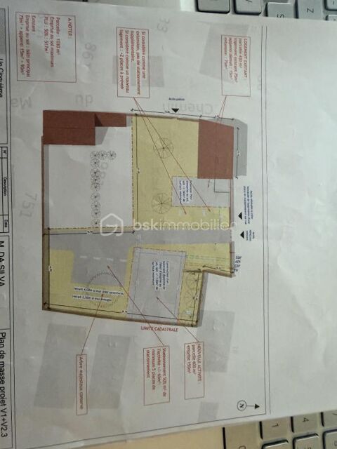 terrain constructible 285000 95380 Epiais les louvres