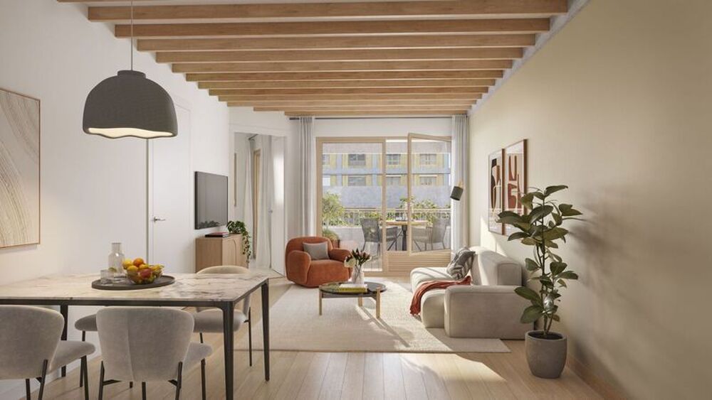 Au coeur du quartier Confluence à Lyon, sur un îlot de verdure