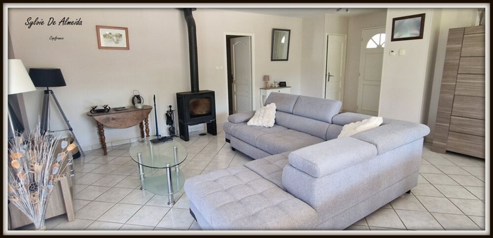Maison à vendre, Plain pied 106 m², 5 pièces ARBIGNY (01)PONT DE VAUX,4 chambres,terrain clos 2000m²