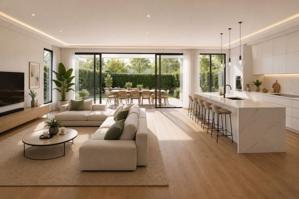Vente Appartement 4 pièces en rez de jardin – Calme absolu en intérieur de cour – Parking inclus- exposition plein Ouest Saint cloud