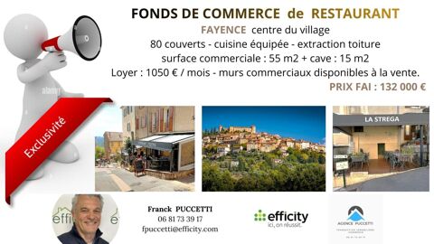 Commerces/Negoce 132000 83440 Fayence