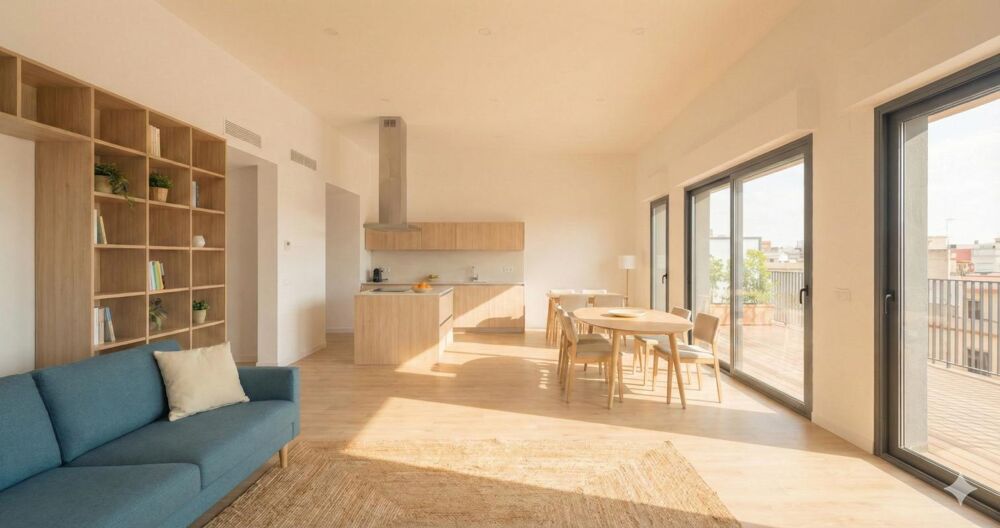Rare T4 de 91m2 avec une SUPERBE TERRASSE de 30m2 intelligemment agencée, GRAND SEJOUR triplement exposé!