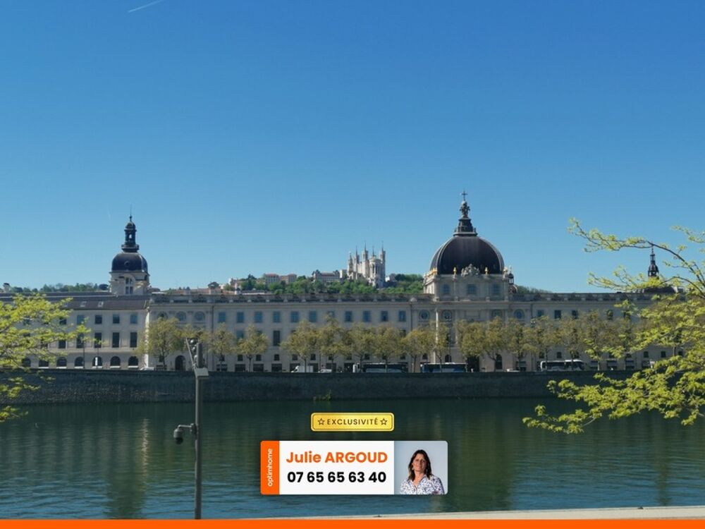 Coup de coeur assuré ! Appartement triplex T4 Lyon 3 quai Augagneur