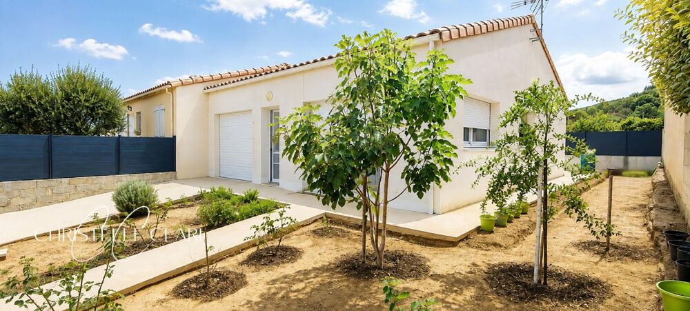 Vente Maison LIMOUX  Maison récente de plain-pied avec garage et jardin Limoux