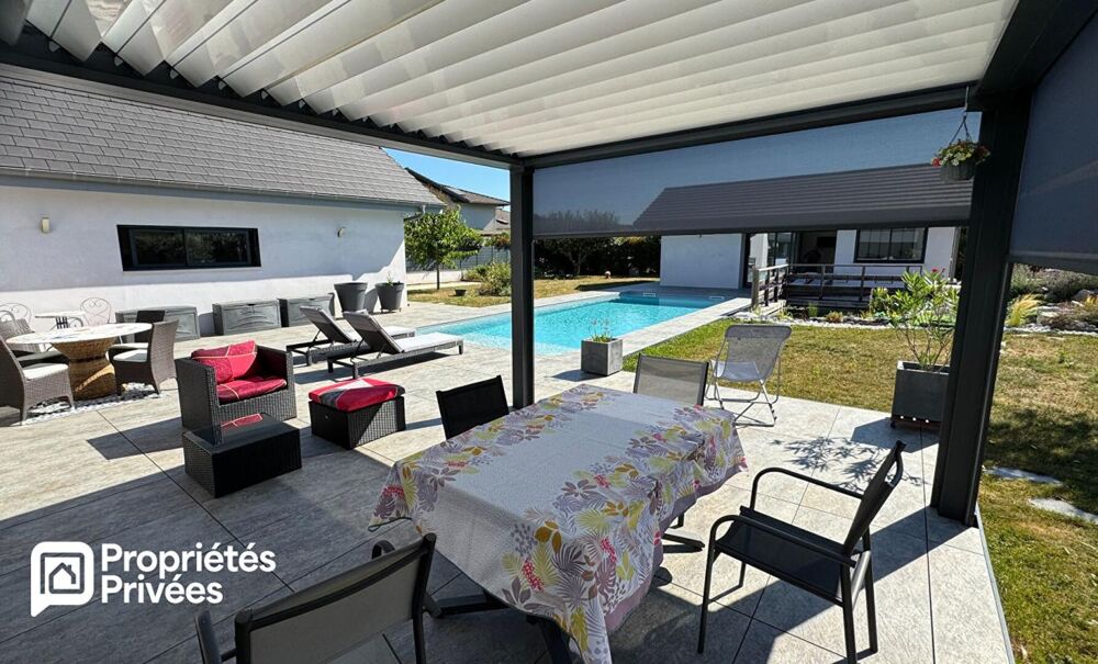 Propriété -7 pièces avec studio, piscine et local professionnel