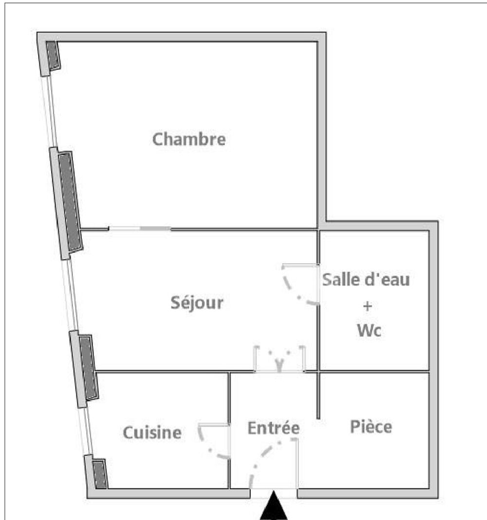 Vente Appartement Belleville : 2 pièces de 22 m² à rénover – Fort potentiel ! Paris 20