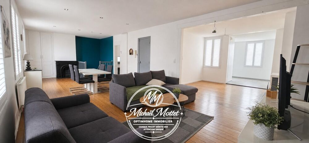 Duplex de caractère de 109 m²  Un esprit maison en plein coeur du Havre (76600)