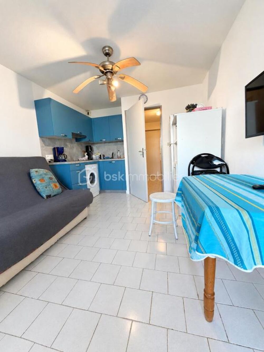 Vente Appartement Studio cabine en rez-de-jardin, proche plage et commerces Le grau du roi