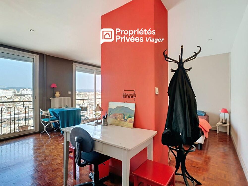 Vente Appartement Marseille (13001) - BOURSE - VIEUX PORT - Exclusivité - VIAGER OCCUPE - STUDIO ETAGE ELEVE et VUE IMPRENABLE Marseille 1