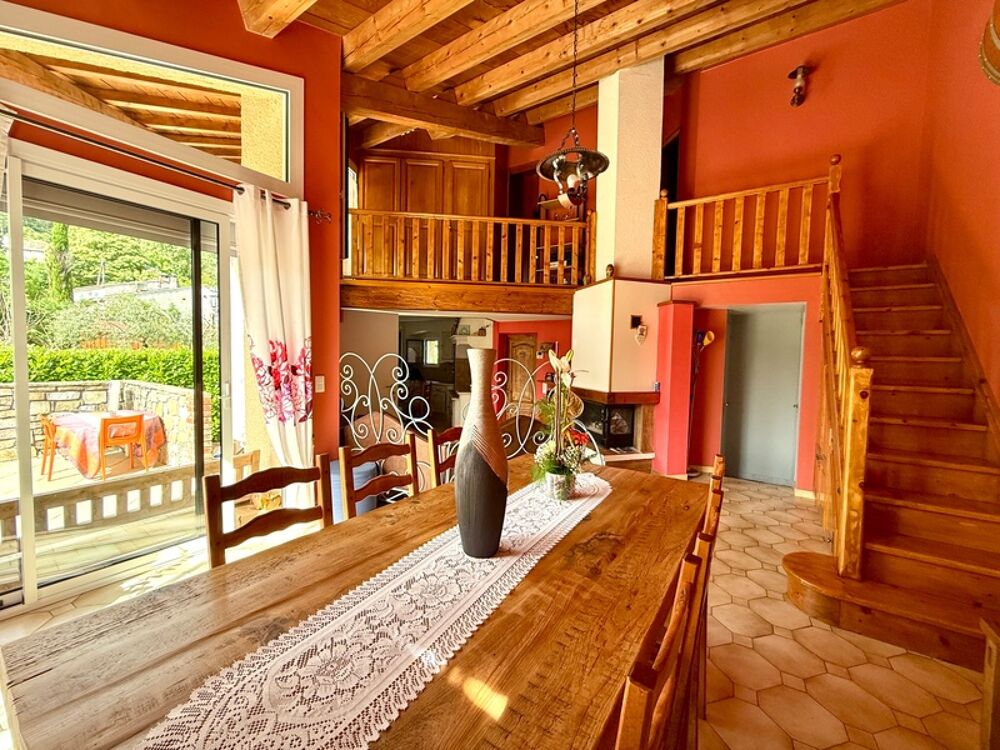 Maison familiale à vendre 4 pièces 3 chambres + bureau, terrasse et grand terrain CENDRAS (30)