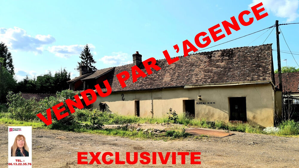 VENDU PAR L'AGENCE - Les Andelys centre - Maison en pierre d'environ 140 m2 à rénover sur 620m2 de terrain plat