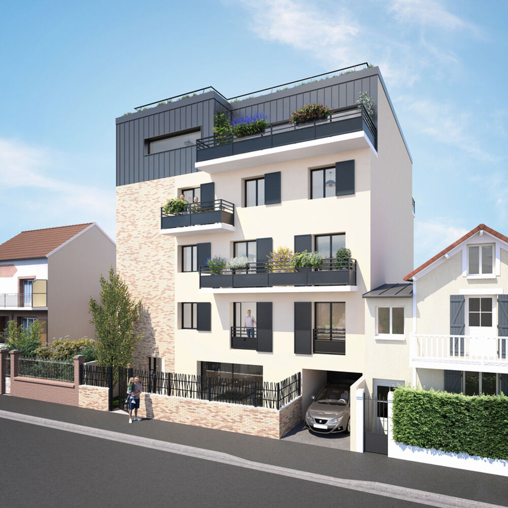 MALAKOFF - Magnifique appartement 4 pièces de standing avec balcon et parking