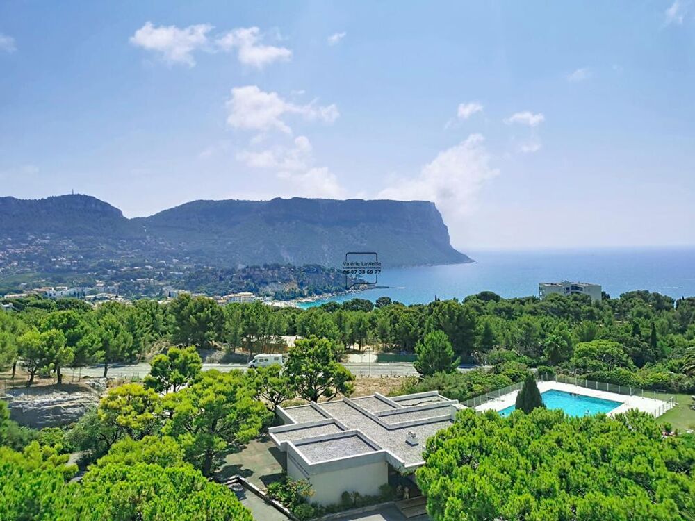 Location Appartement (13260) CASSIS - LES TERRES MARINES - T3 A LOUER MEUBLÉ, TERRASSE VUE BAIE, PISCINE ET TENNIS Cassis