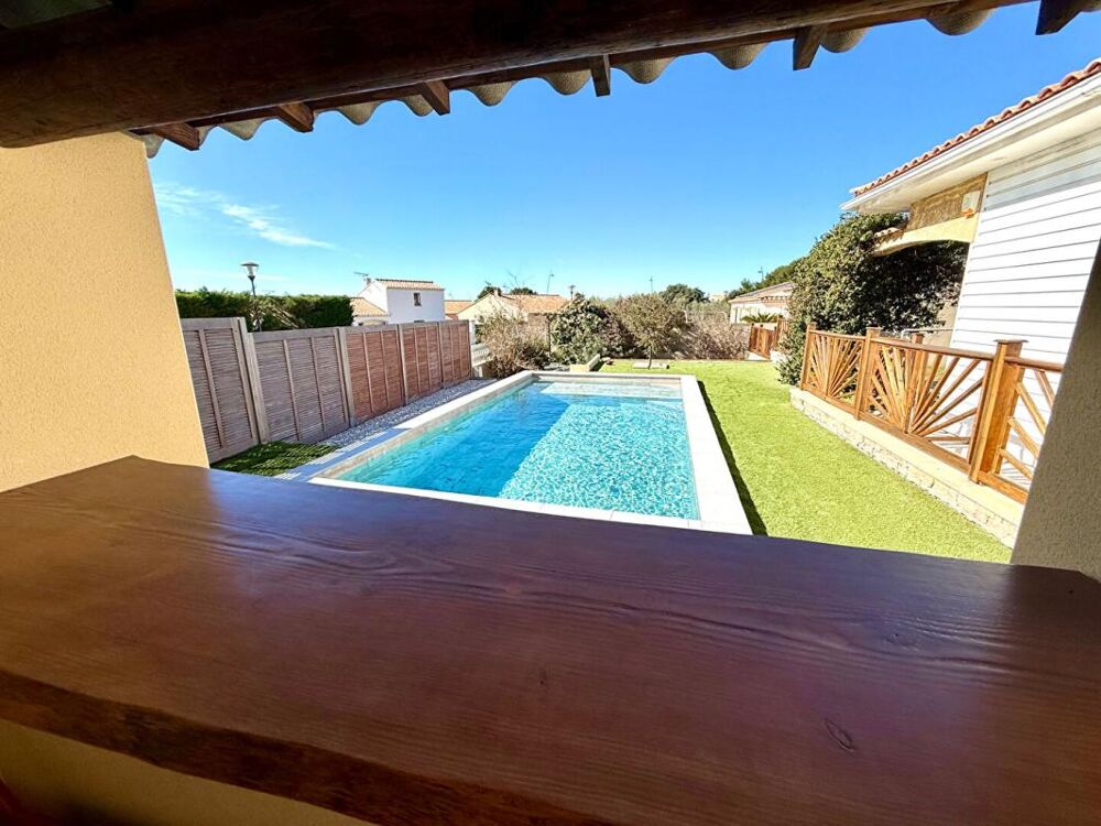 Vente Villa Villa plain pied 135m² sur 2178m² de terrain Fos sur mer