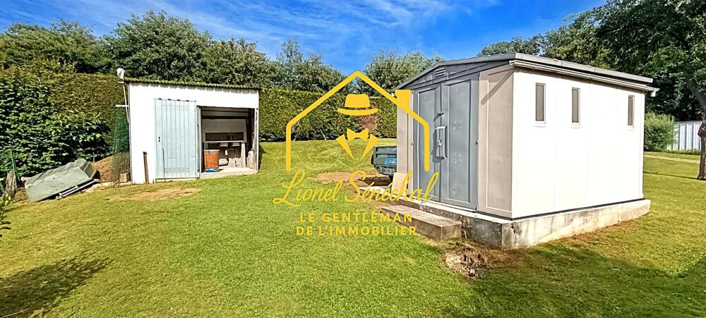 Vente Terrain Terrain de loisirs de plus de 1 200 m2 avec un préau sur une dalle en dur, un abri de jardin et un accès direct à la rivière Neuville sur sarthe