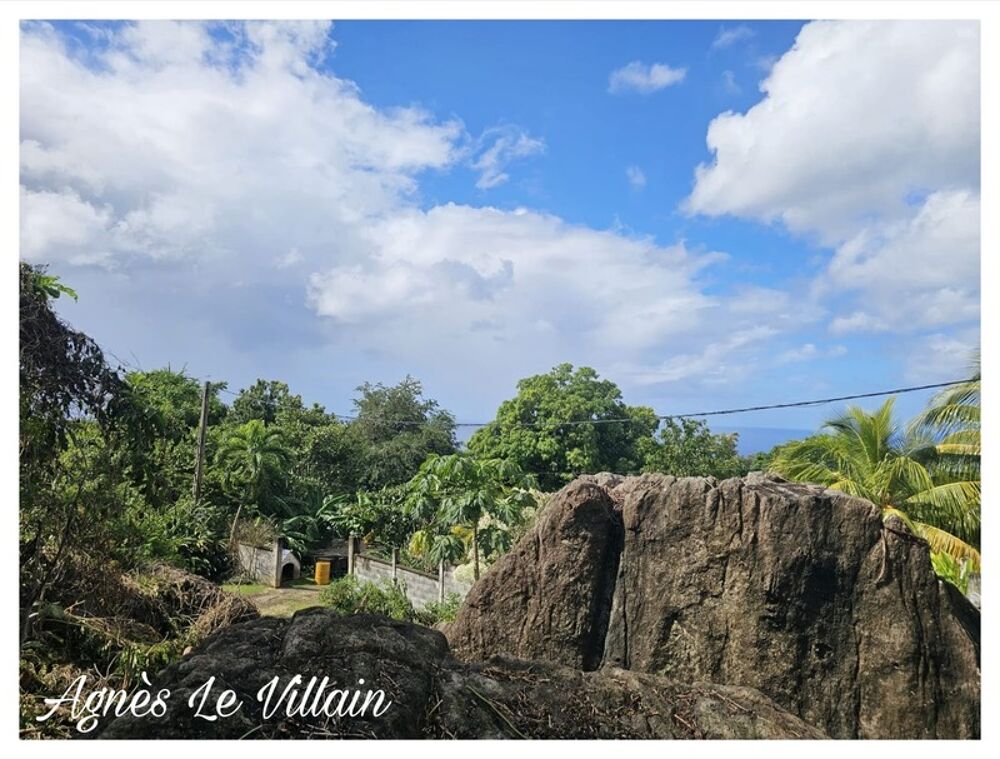 Vente Terrain Terrain Vue Mer Grosses Roches de 1 041 m2 Pointe noire