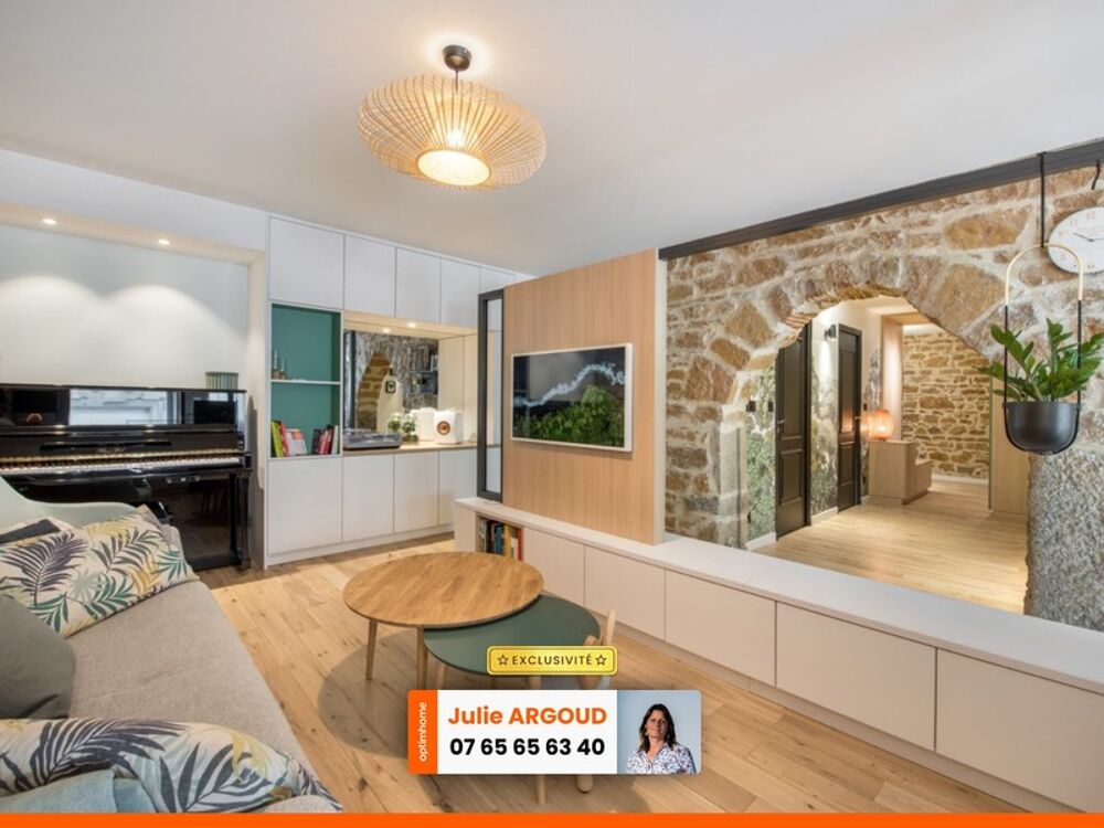 Coup de coeur assuré ! Appartement triplex T4 Lyon 3 quai Augagneur