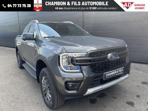 Ford Ranger SUPER CABINE 2.0 ECOBLUE 205 CH S&S BVA10 e-4WD WILDTRAK Pri 2025 occasion La Grand-Croix 42320