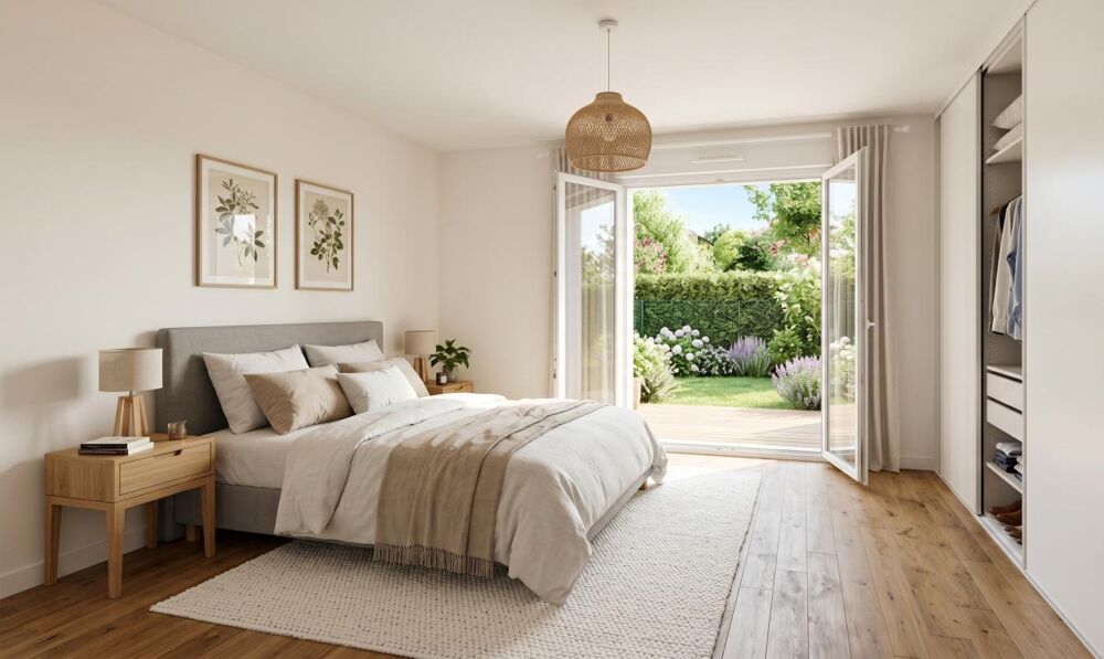 Superbe appartement T2 avec jardin à deux pas du lac de Sanguinet