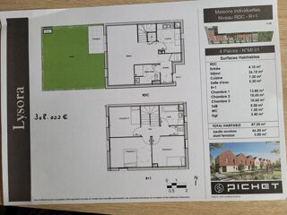  Maison � vendre 4 pi�ces 87 m�