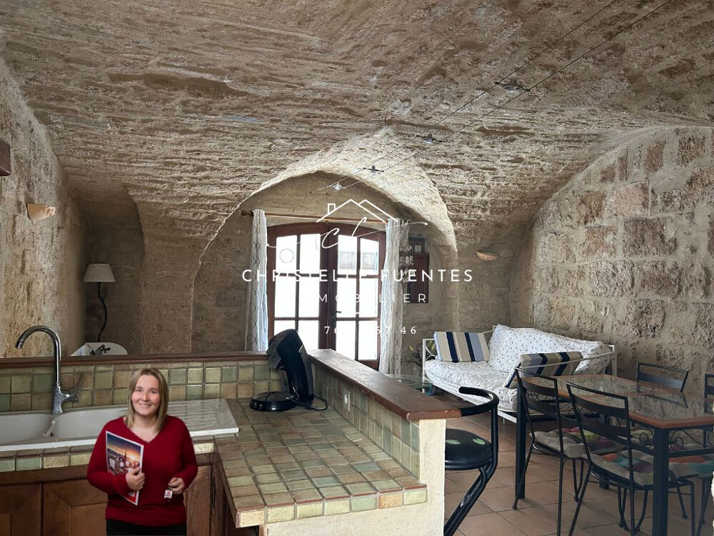HERAULT - LOUPIAN (34140) - APT RDC T2 38M2 AVEC COUR INTERIEUR 11M2
