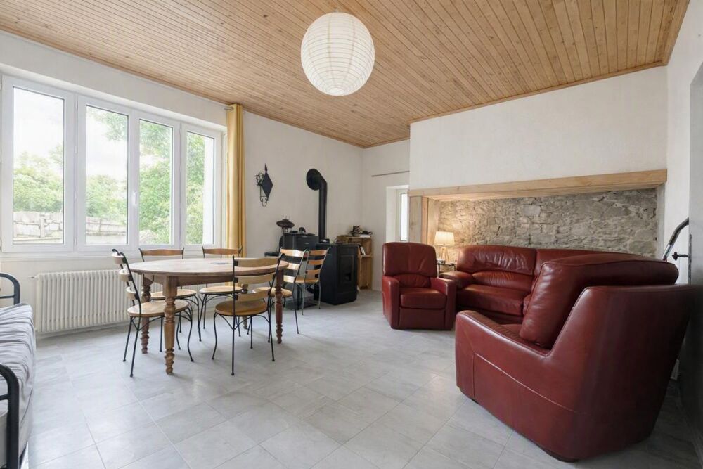 Vente Maison Dégagnac (46340): Maison en pierre du 19e siècle, 4 pièces, 2 chambres, garage, terrain 637?m² Degagnac