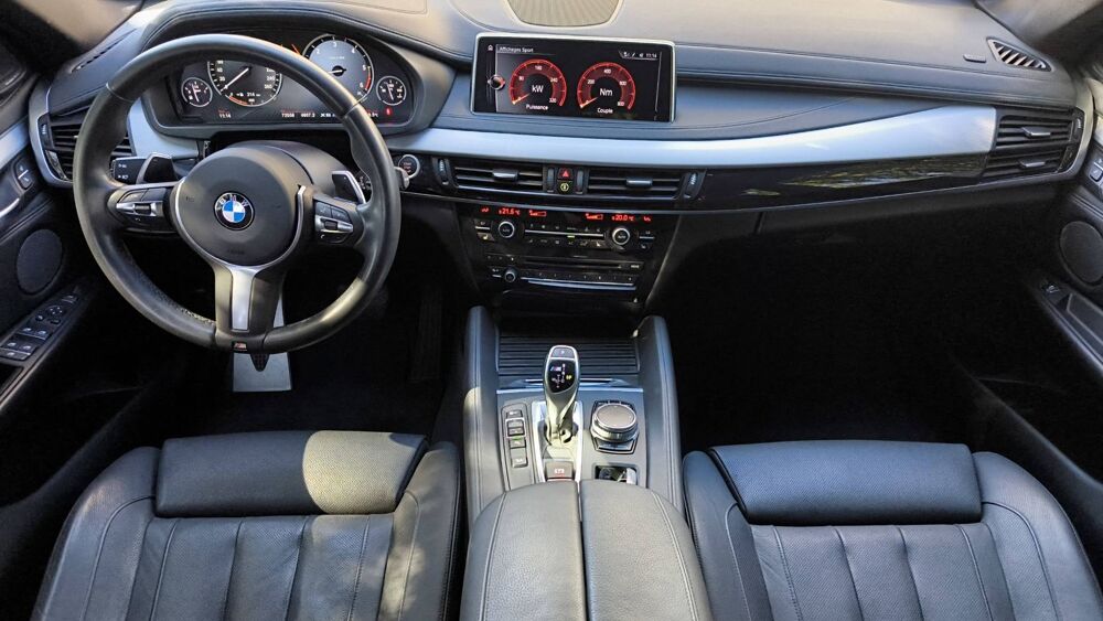 X6 (F16) xDrive M50d 381 BVA8 M - Automatique 2016 occasion 71370 Ouroux Sur Saone