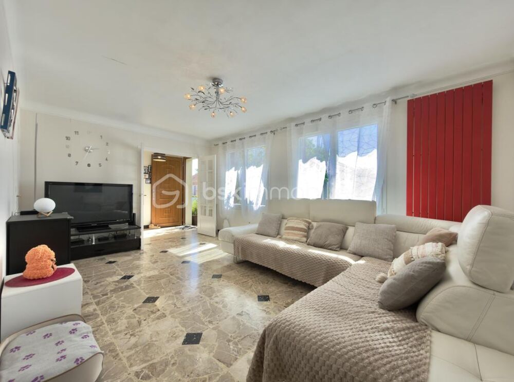 Vente Maison Trilport centre – Maison de plain-pied 3 chambres, sous-sol total, gare à pied et jardin sans vis-à-vis Trilport