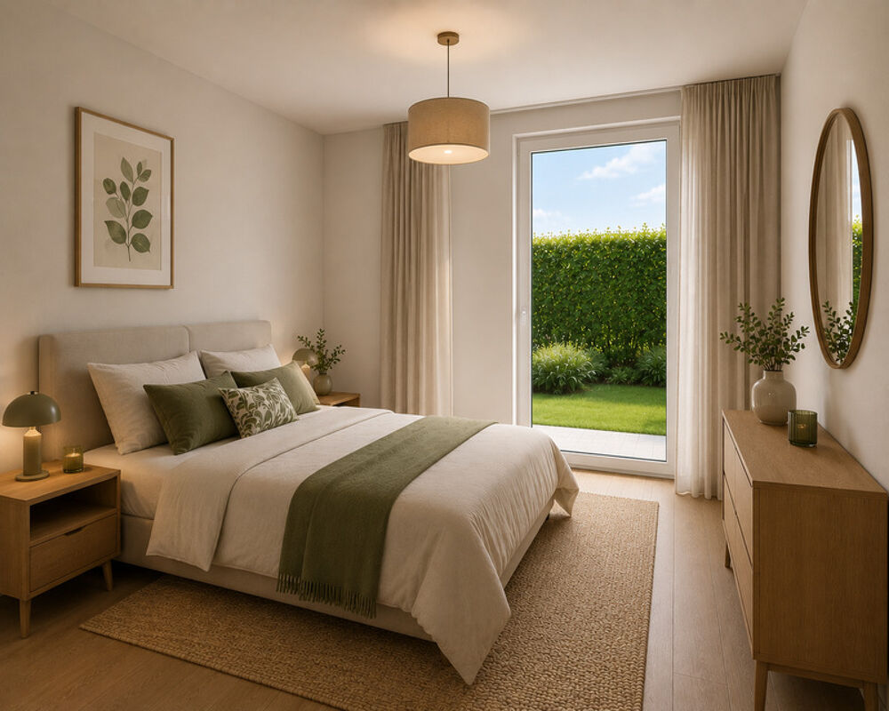 Vente Appartement ? HUNINGUE – SUPERBE 3 PIÈCES EN REZ-DE-JARDIN AVEC 61 m² D'EXTÉRIEUR Huningue