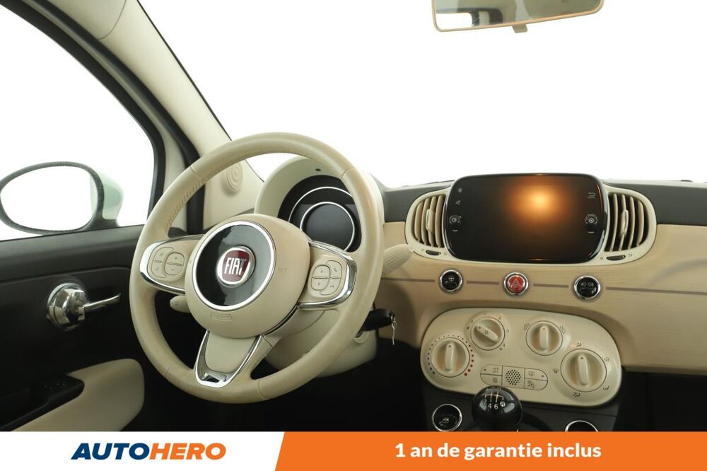 500 C C 1.0 Hybrid BSG Dolcevita 70 ch 2022 occasion 92130 Issy-les-Moulineaux