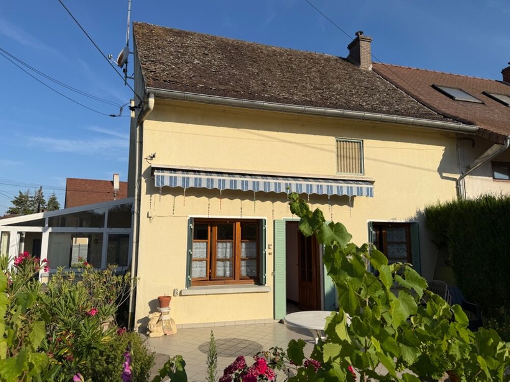 Maison à vendre proche Tournus - Cuisery - 4 pièces-plain-pied- L'ABERGEMENT DE CUISERY (71) à 119 000 €