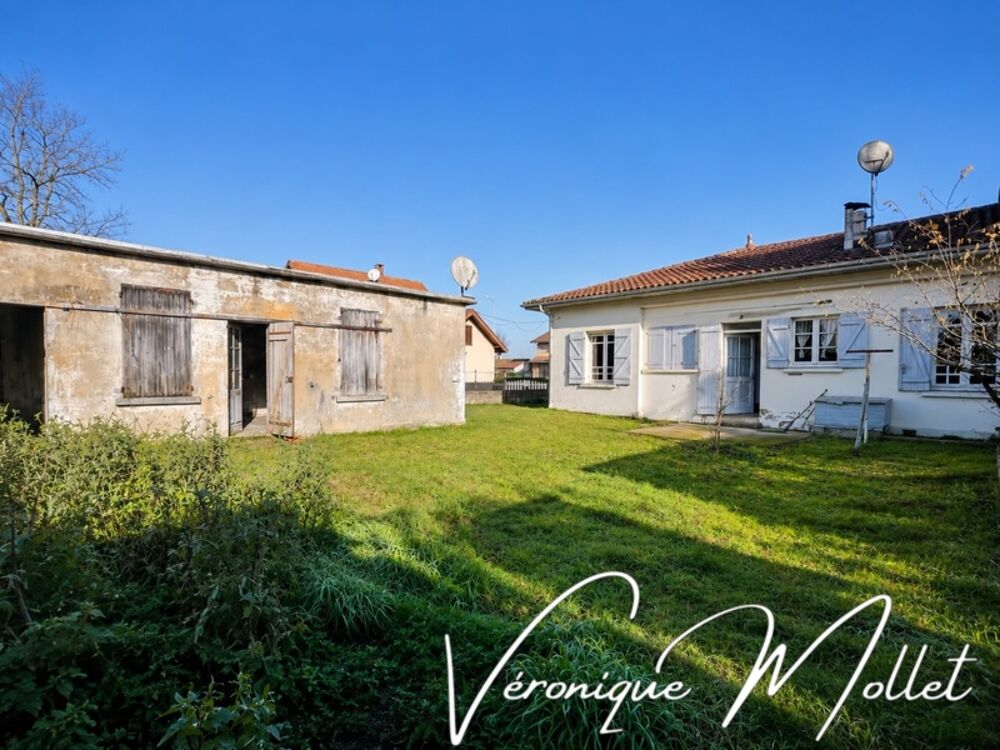 MIMIZAN A 6 KMS DE LA PLAGE - Maison de plain-pied 1920 à réinventer  fort potentiel