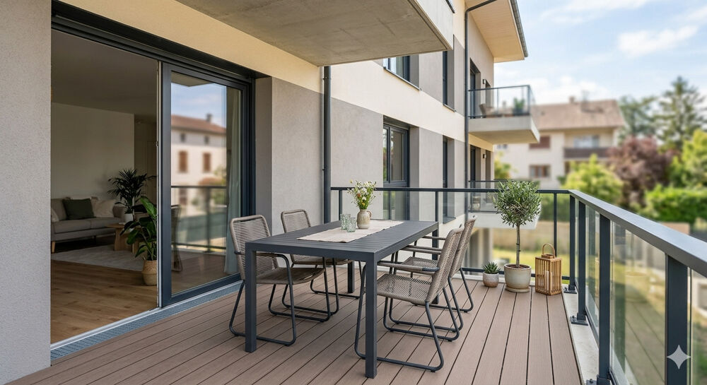 - T3 avec BALCON et PARKING , PROCHE MÉTRO 14 -