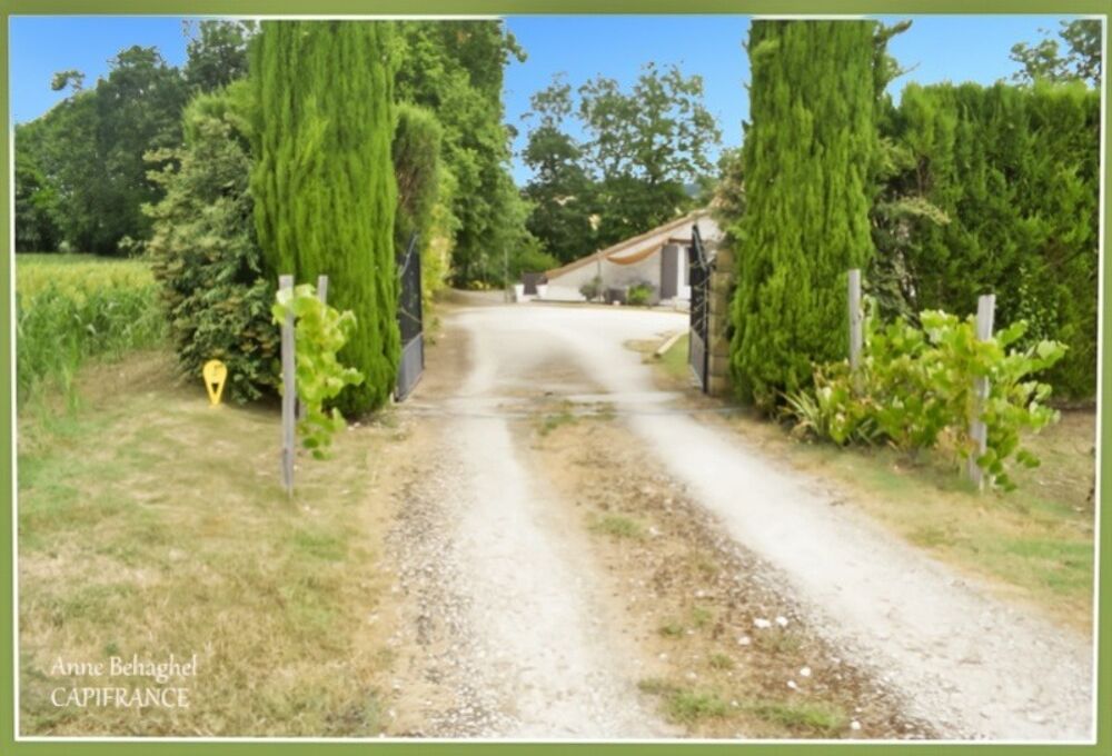 Vente Maison Entre Lectoure et Astaffort- Maison en pierre 5 pièces-127m2-  terrain 1526m2 Lectoure