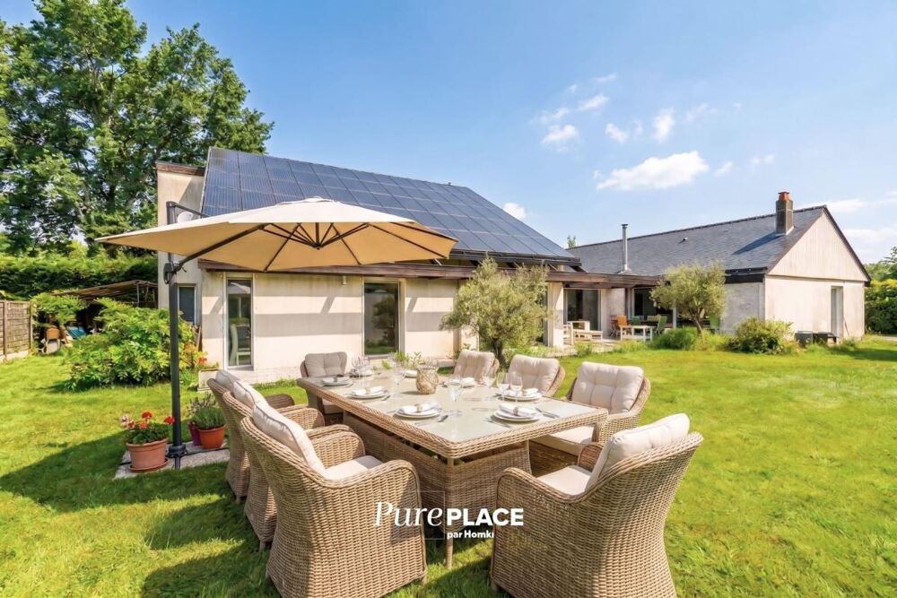 Vente Maison SAINTE-LUCE-SUR-LOIRE (44980) - Maison d'exception 282,50 m² SHAB - 6 chambres - Terrain 1 351 m² - DPE B - Géothermie Sainte luce sur loire