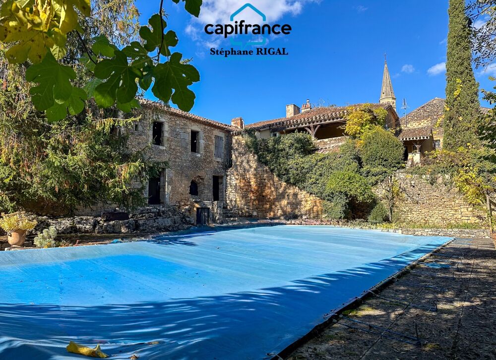 Vente Propriété/Château Propriete à vendre 11 pièces CUZORN (47), Propriété de caractère de 280 m² avec piscine et 1,3 hectare Cuzorn