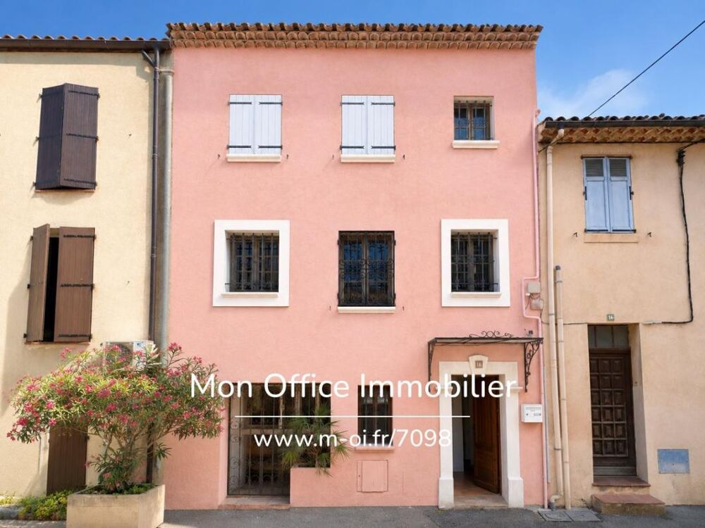 Vente Maison Référence : 7098-LES. - MAISON DE MAÎTRE T7 À RÉNOVER AU COEUR DU VILLAGE DE COGOLIN Cogolin