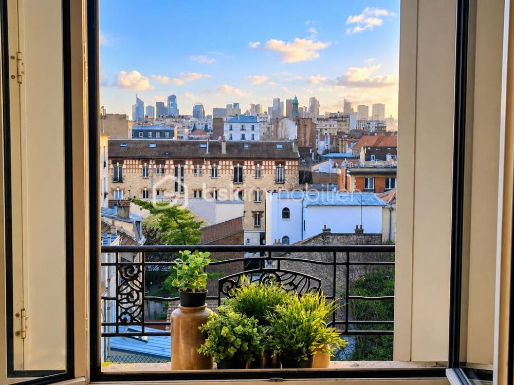 Vente Appartement DERNIER ETAGE AVEC BALCON ET VUE SPECTACULAIRE SUR PARIS ET LA DEFENSE Bois colombes