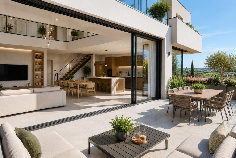 Vente Appartement Exclusivité ! Duplex 5 pièces dernier étage, plusieurs terrasses -  Sud-Est - parking - Proche transport Le plessis robinson