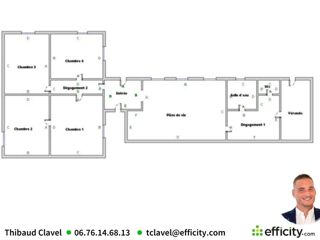  Maison à vendre 6 pièces 138 m²