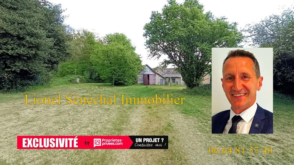 Vente Maison Long�re � r�nover de plus de 140 m2 avec des d�pendances sur une parcelle de plus de 2 700 m2 Yvre l eveque