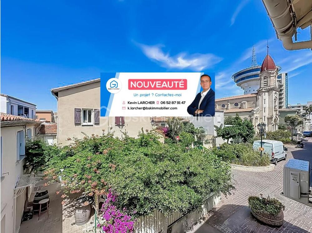 EXCLUSIVITÉ *** Studio de 22m2 avec climatisation dans le centre de PALAVAS ***
