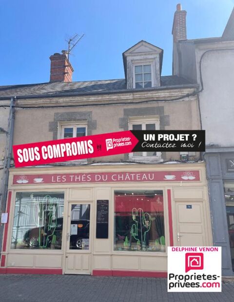 Murs  commerciaux en coeur de ville &agrave; Chateauneuf Sur Loire  libres de bail 96469 45110 Chateauneuf sur loire