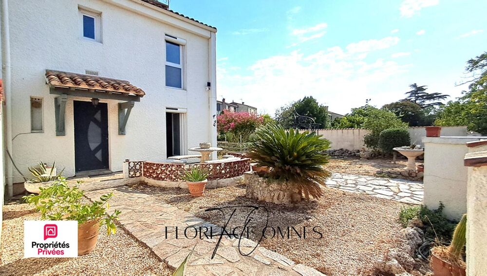 Trèbes - Maison 3 chambres avec garage, piscine et jardin - 84 m2
