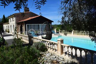 Vente Maison Longère/maison en pierre de 215m2, climatisation, DPE B, véranda, piscine, garage, terrain arboré de 2187m2 Libourne