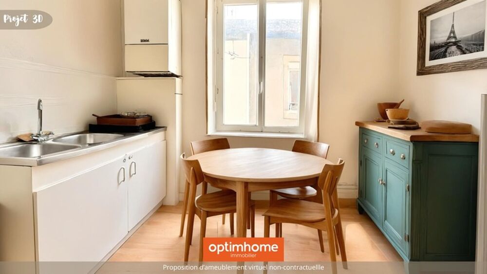 Appartement, 3 chambres  1er étage  Faibles charges et locataires en place