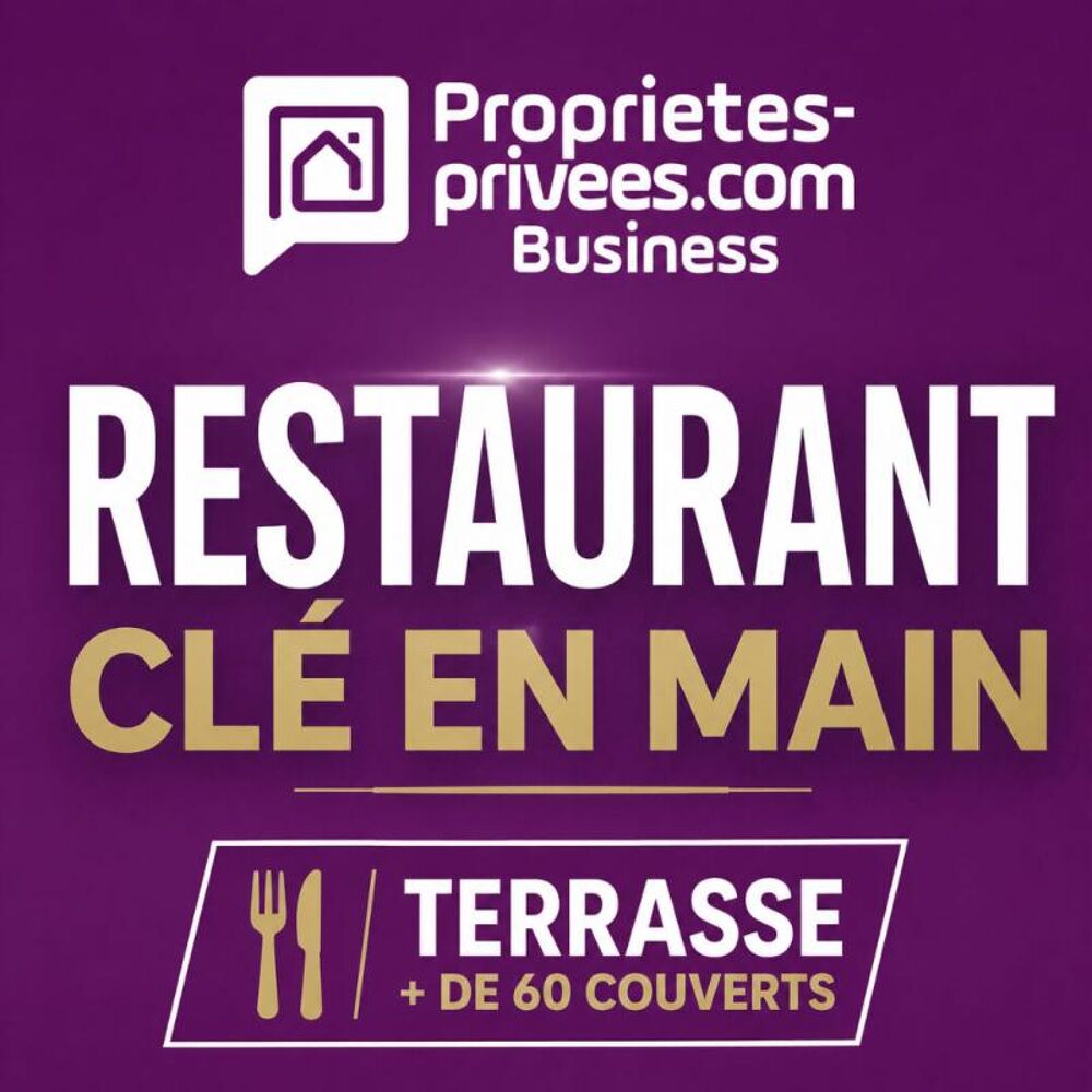   51100 REIMS - RESTAURANT 100 COUVERTS AVEC TERRASSE D'EXCEPTION 