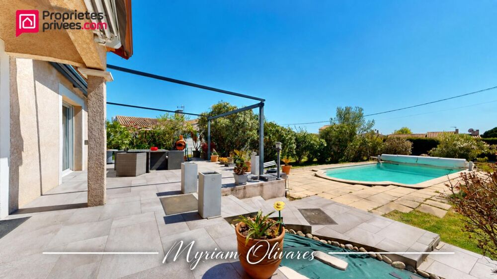 EN EXCLUSIVITE - PLAIN PIED - 4 CHAMBRES - PISCINE - PANNEAUX SOLAIRE