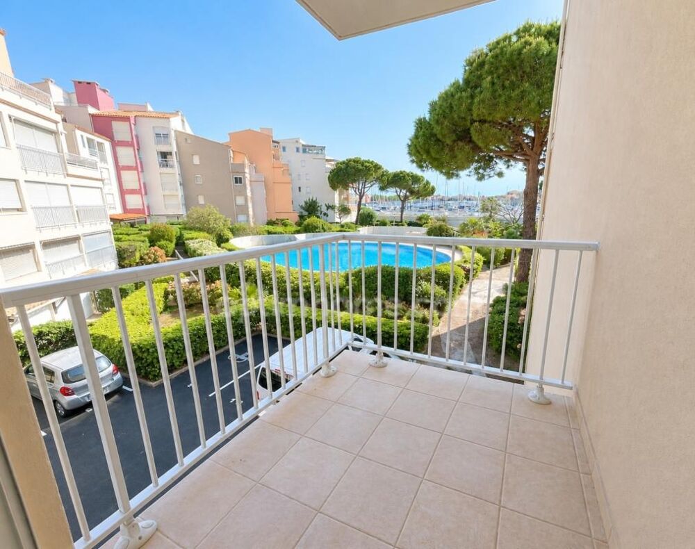 Vente Appartement Studio 23 m² – Résidence sécurisée avec piscine et ascenseur  LE CAP D'AGDE (34) Le cap d agde