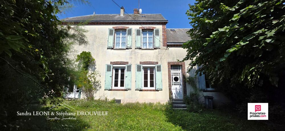 Vente Maison JOUY - CHARMANTE MAISON BOURGEOISE A FORT POTENTIEL DE 140 m², 6 pièces Maintenon